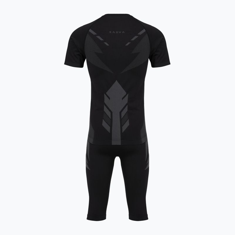 Férfi thermo fehérnemű szett KADVA Alpinestep Thermo SH Light Plus Set Black 2