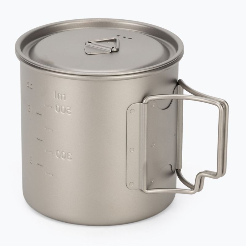 Turista bögre KADVA titanium ultralight gray 2