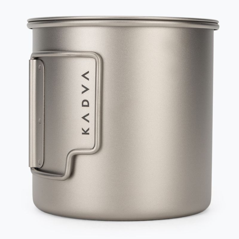 Turista bögre KADVA titanium ultralight gray 3