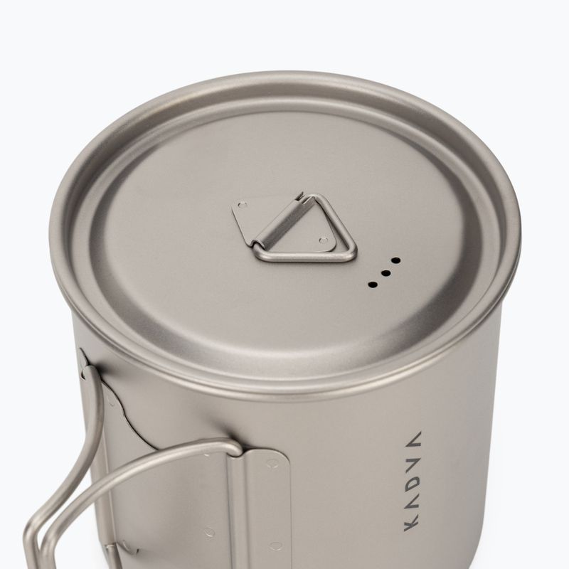 Turista bögre KADVA titanium ultralight gray 4