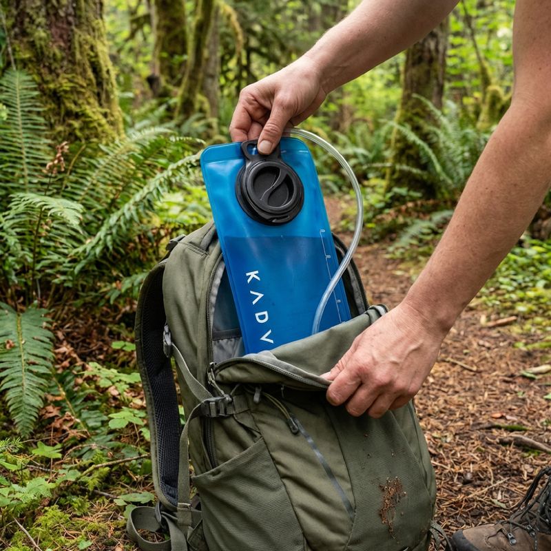 KADVA Flowbie ClickFit 2 l kék kulacs 5