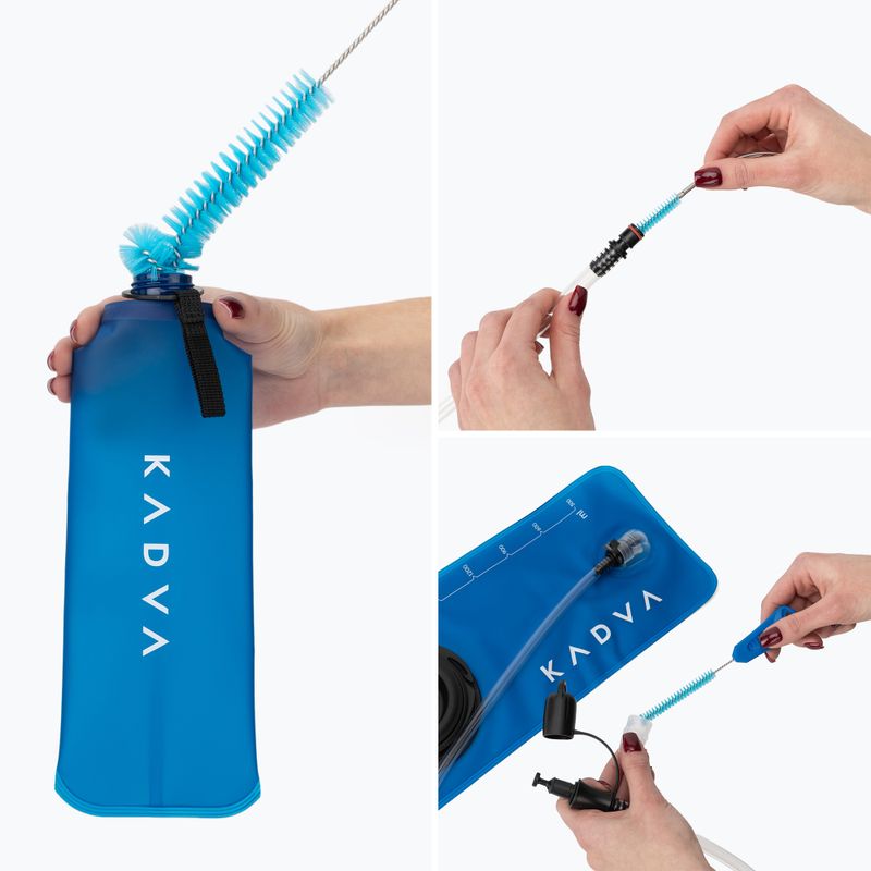 KADVA Flowbie kék softflask és kulacs tisztító készlet 9