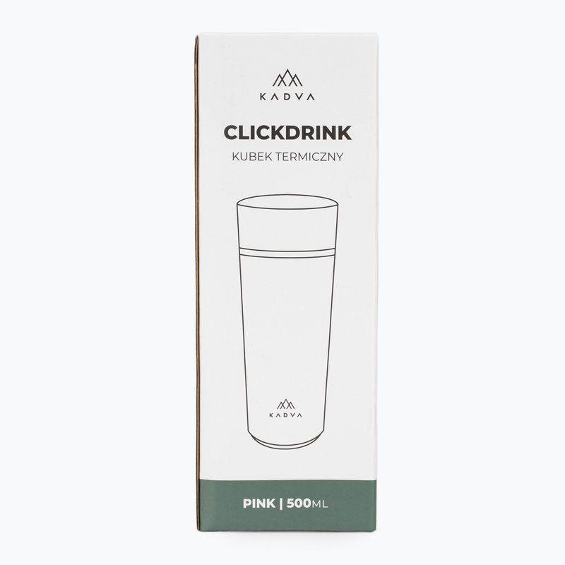 Termoszbögre Kadva 360 ClickDrink Pink 8