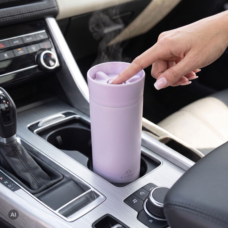 Termoszbögre Kadva 360 ClickDrink Pink 4