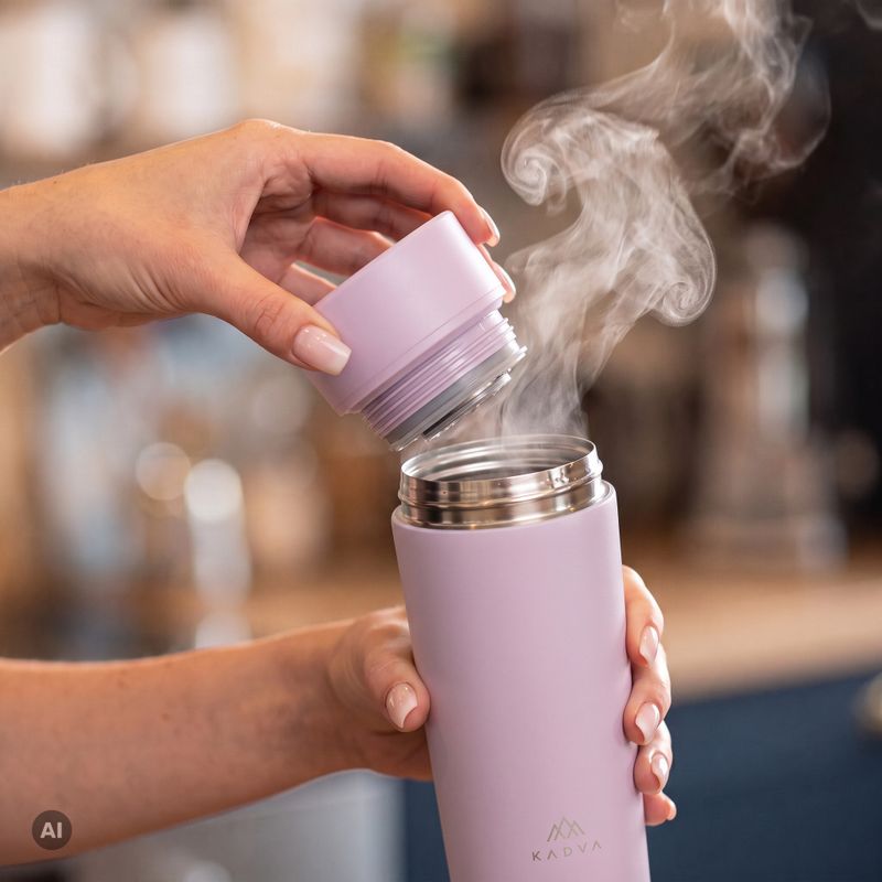 Termoszbögre Kadva 360 ClickDrink Pink 5