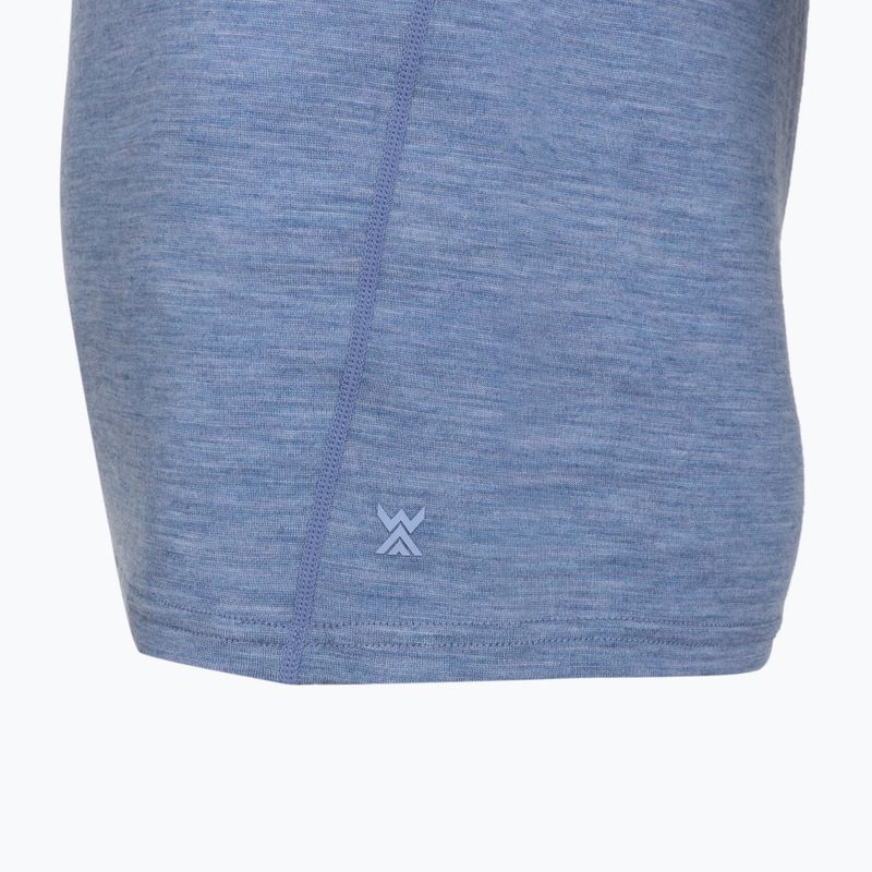Férfi termoaktív póló WOOLCANO Merino 100% TEE0546 blue 3