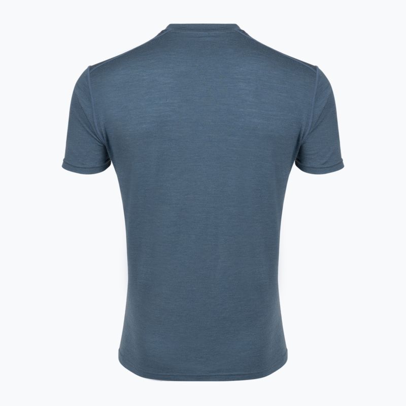 Férfi termoaktív póló WOOLCANO Merino 100% TEE0546 gray 2