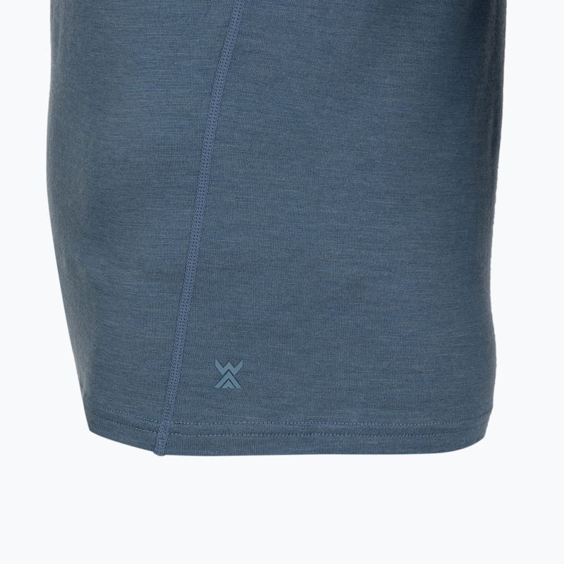 Férfi termoaktív póló WOOLCANO Merino 100% TEE0546 gray 3