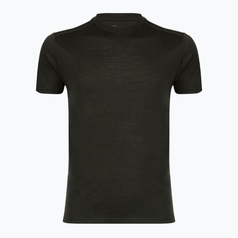 Férfi termoaktív póló WOOLCANO Merino 100% TEE0546 green 2
