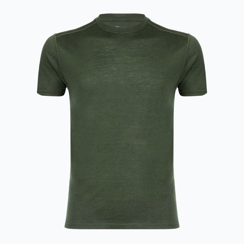 Férfi termikus póló WOOLCANO Merino 100% TEE0546 zöld 5