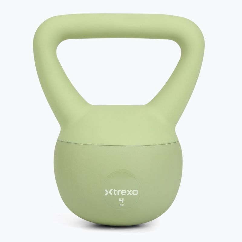Puha kettlebell Xtrexo SK04 Green