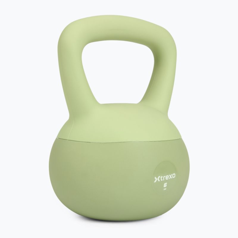 Puha kettlebell Xtrexo SK06 Green 6