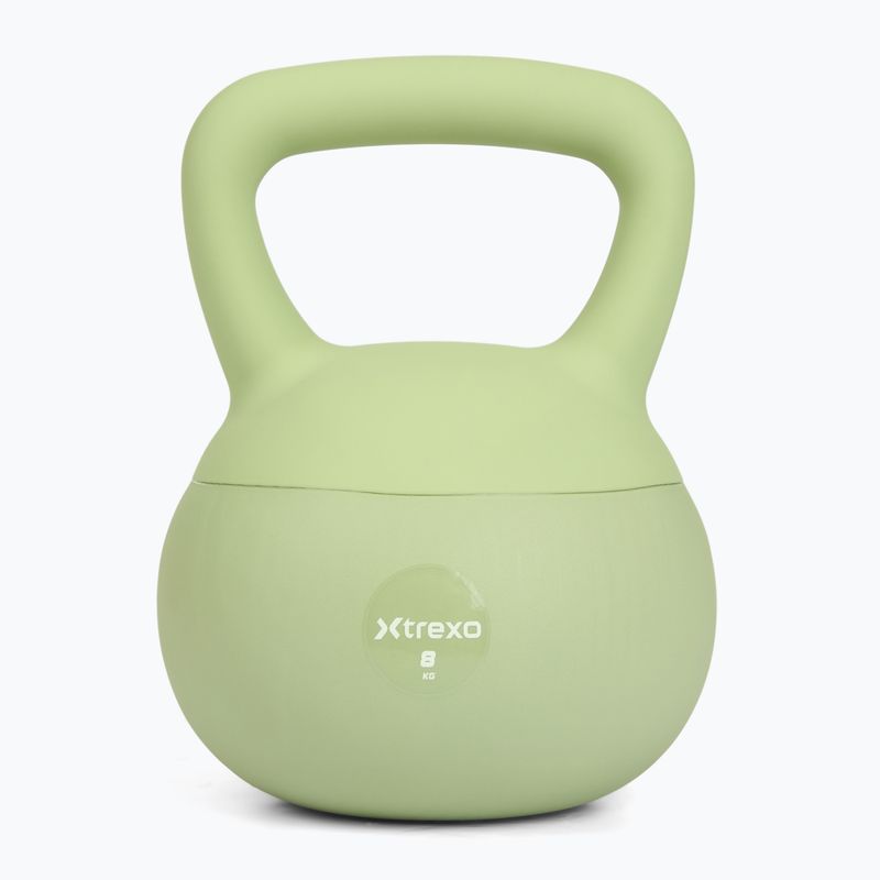 Puha kettlebell Xtrexo SK08 Green