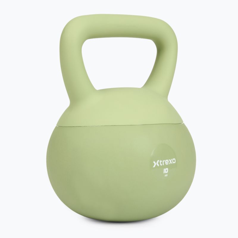 Puha kettlebell Xtrexo SK10 Green 6