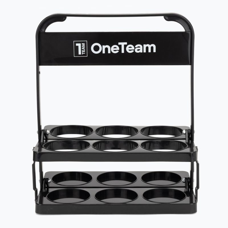 Készlet OneTeam Water Bottle Carries + Bidon Sportano Black 3
