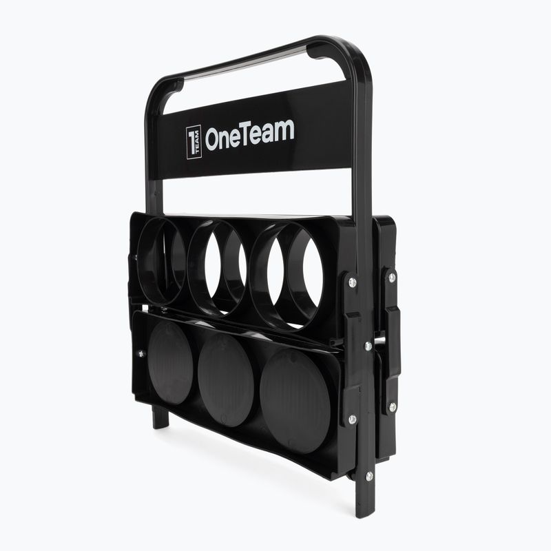 Készlet OneTeam Water Bottle Carries + Bidon Sportano Black 7