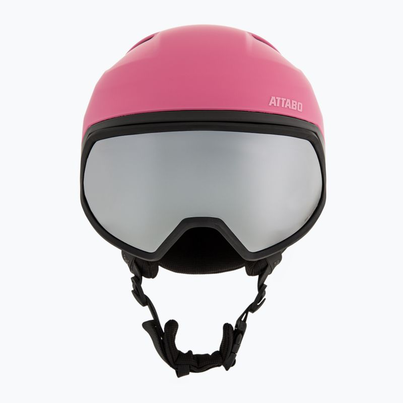Gyerek sísisak ATTABO Avens 3.0 Jr Visor ERT Pink 2