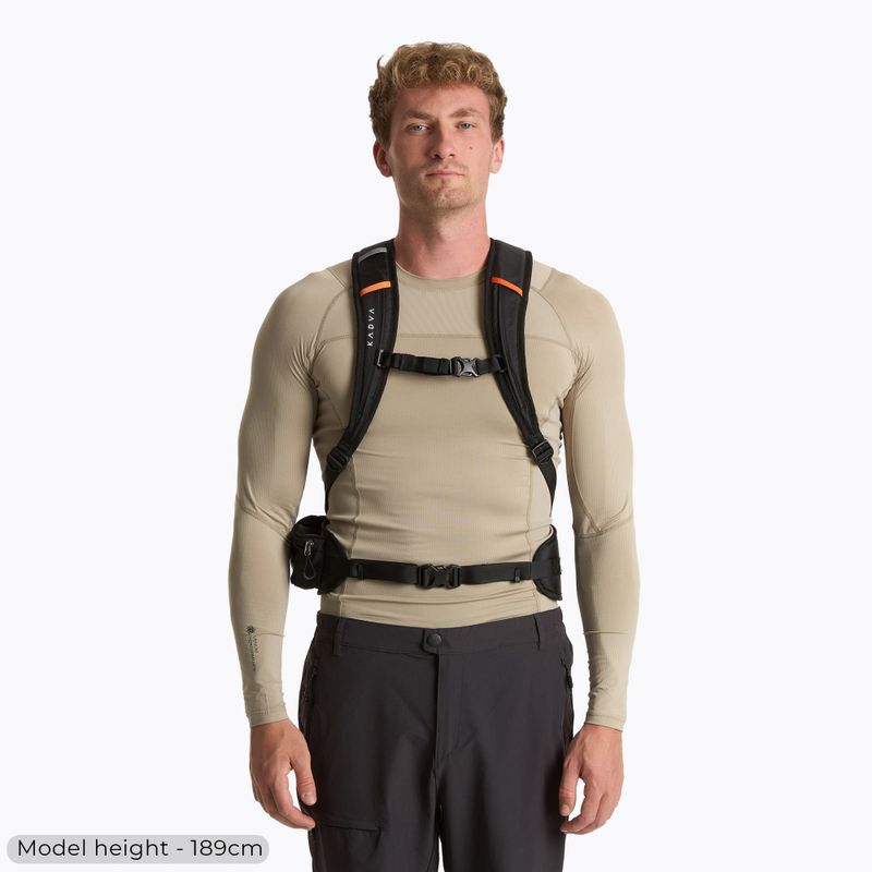 KADVA Fleiro 30 l fekete túrahátizsák 3