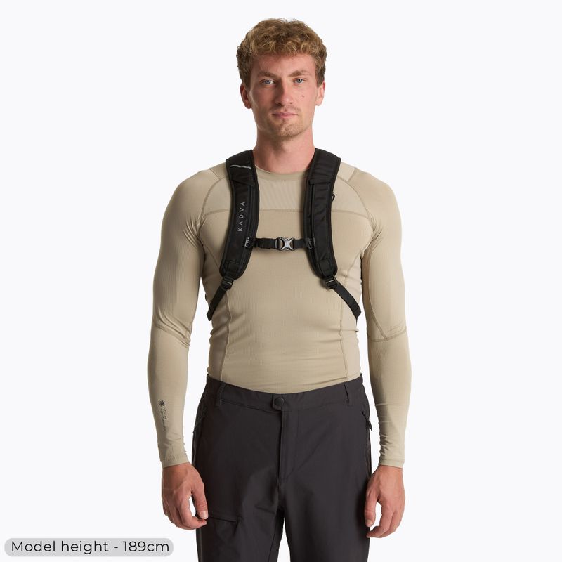 KADVA Londer 25 l fekete túrahátizsák 3