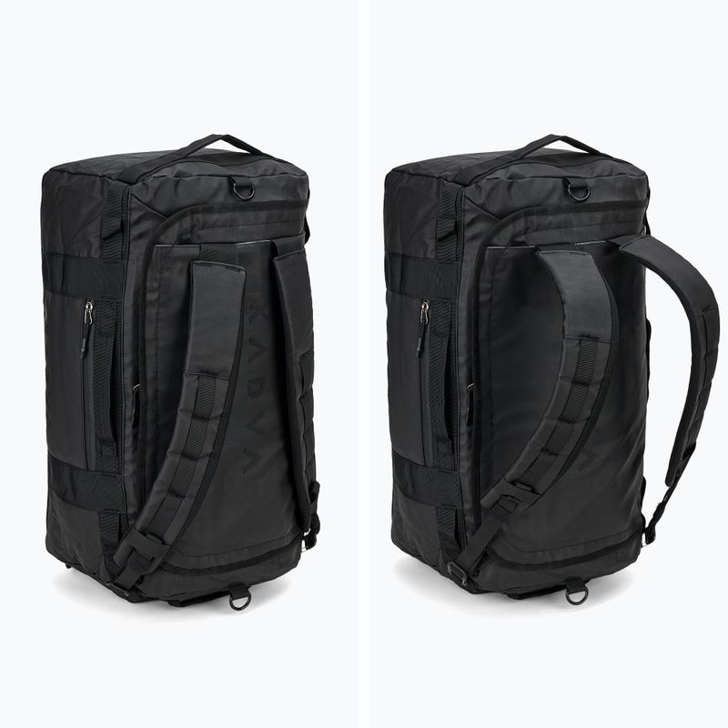 Duffel Bag KADVA 2 az 1-ben Alltaker 40 l fekete táska 9