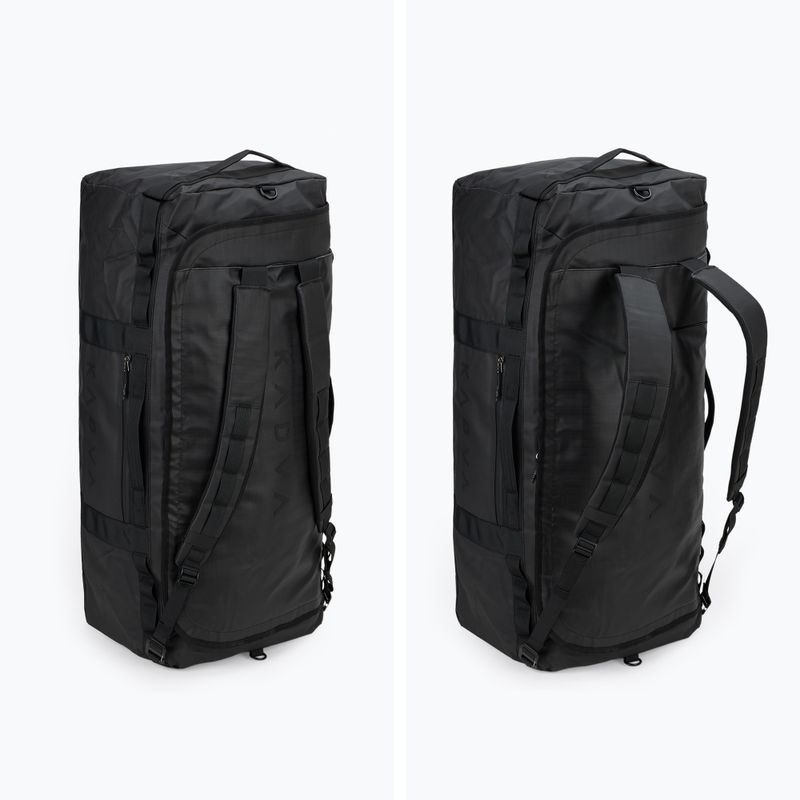Duffel Bag KADVA 2 az 1-ben Alltaker 90 l fekete táska 10