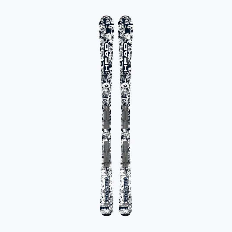 Gyermek lesikló sílécek + kötések HEAD Monster Easy JRS+Jrs 4.5 GW CA white/black 2
