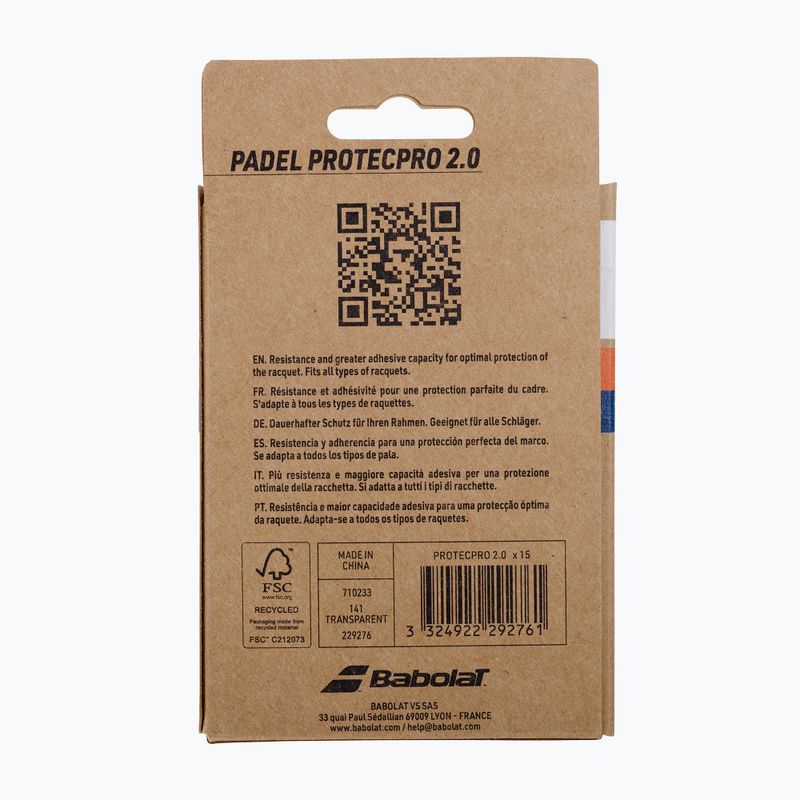 Védőszalag Babolat Protecpro 2.0 X1 transparent 3