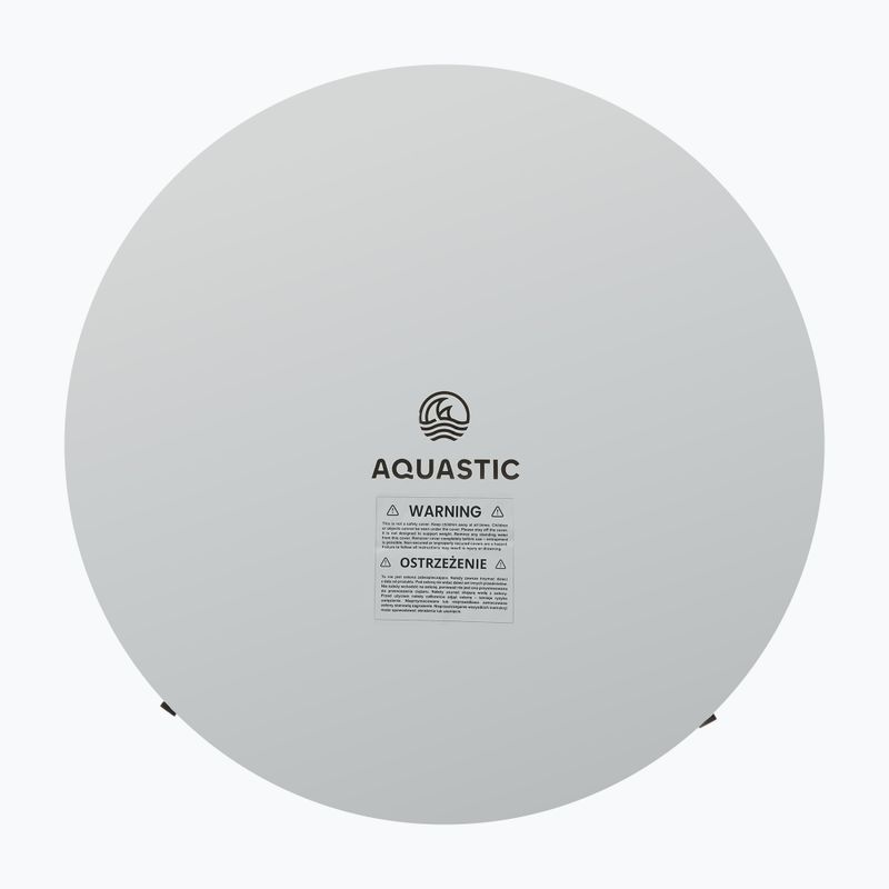 Felfújható medence AQUASTIC ONSEN drop stitch 700 l 150 cm szürke 7