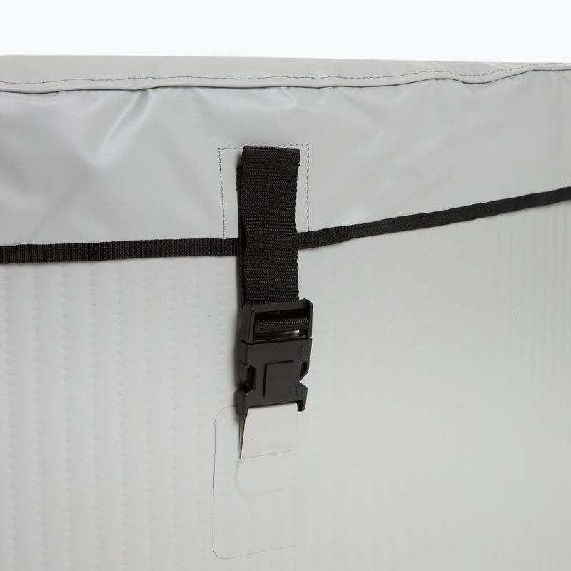 Felfújható medence AQUASTIC ONSEN drop stitch 700 l 150 cm szürke 9