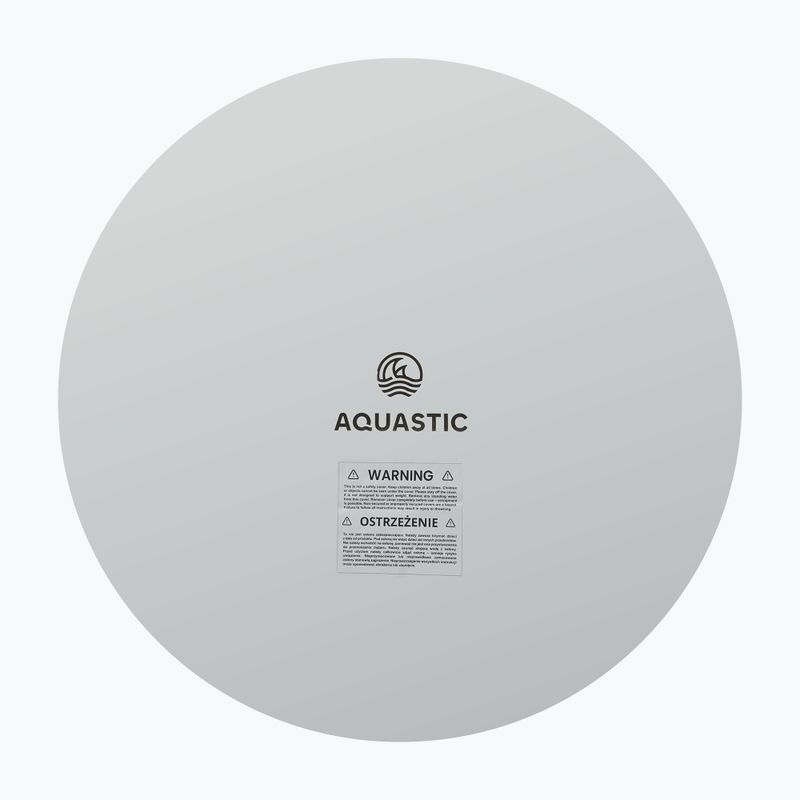 Felfújható medence AQUASTIC ONSEN drop stitch 1200 l 178 cm szürke 7