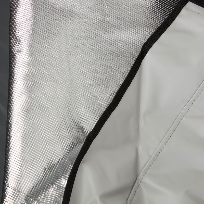 Felfújható medence AQUASTIC ONSEN drop stitch 1400 l 186 cm szürke 10