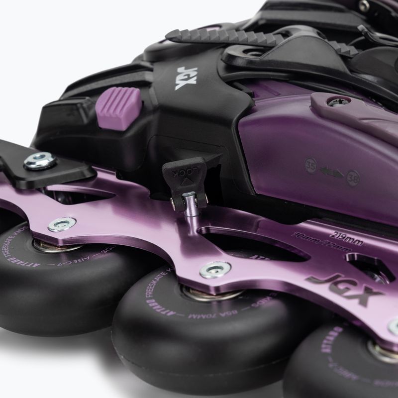 Állítható gyerek görkorcsolya ATTABO JGX purple 16