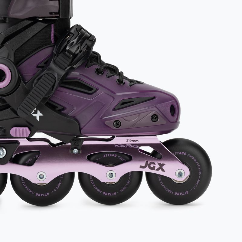 Állítható gyerek görkorcsolya ATTABO JGX purple 18