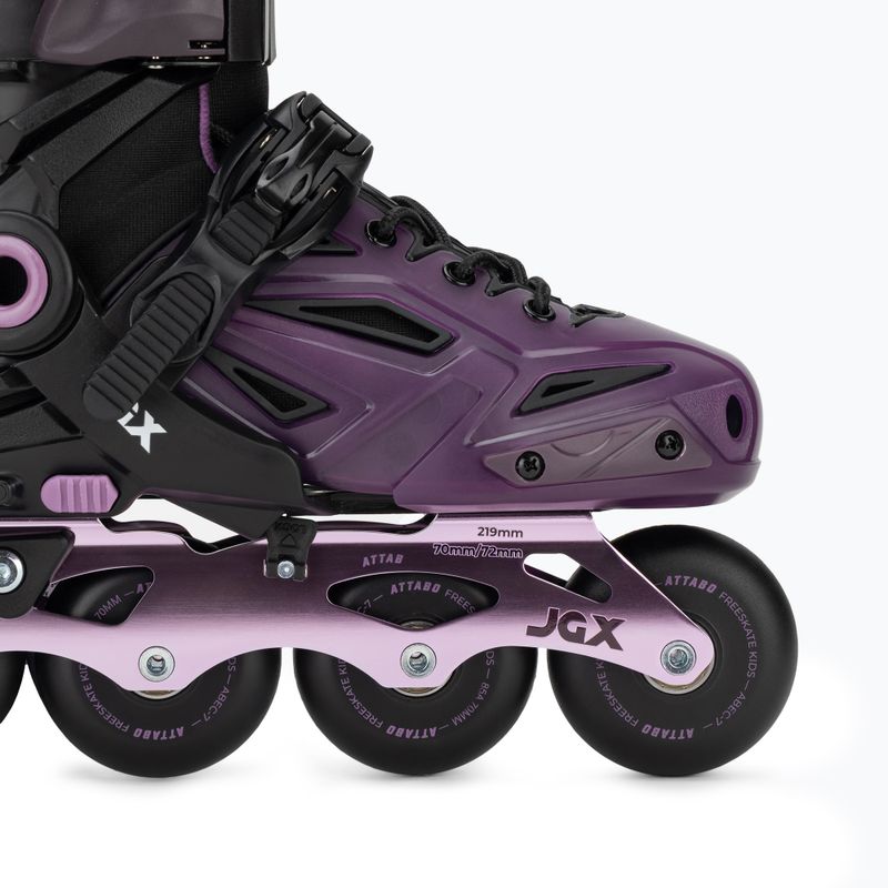 Állítható gyerek görkorcsolya ATTABO JGX purple 19