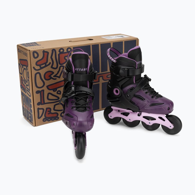 Állítható gyerek görkorcsolya ATTABO JGX purple 20