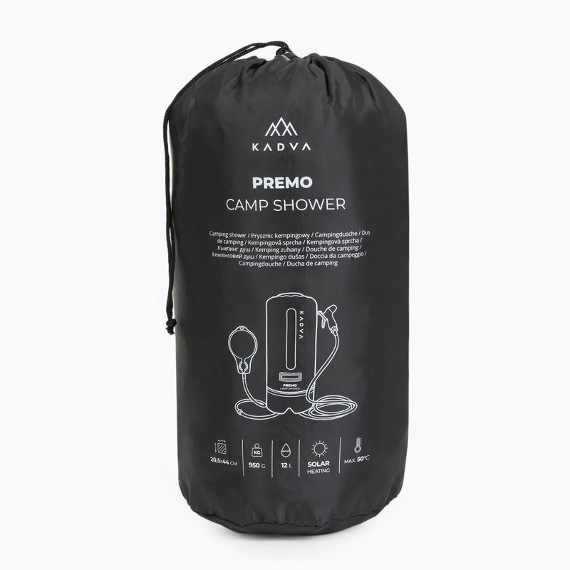Kempingzuhany KADVA Premo black 9