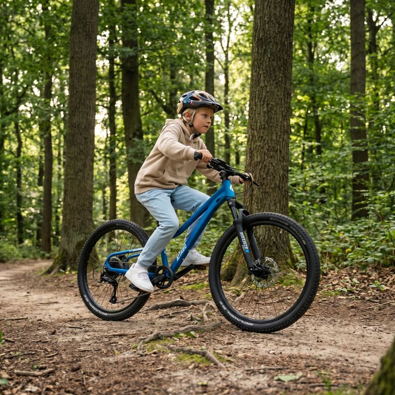 Gyermekkerékpár ATTABO Rash 24" 11,4 kg Gen 2 kék 6