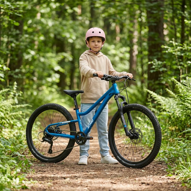 Gyermekkerékpár ATTABO Rash 24" 11,4 kg Gen 2 kék 7
