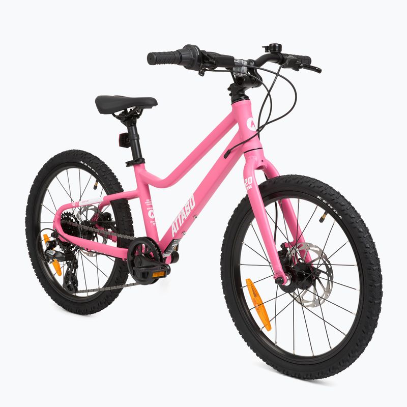 Gyermek kerékpár ATTABO EASE 20" 8,8 kg Gen 2 pink 20
