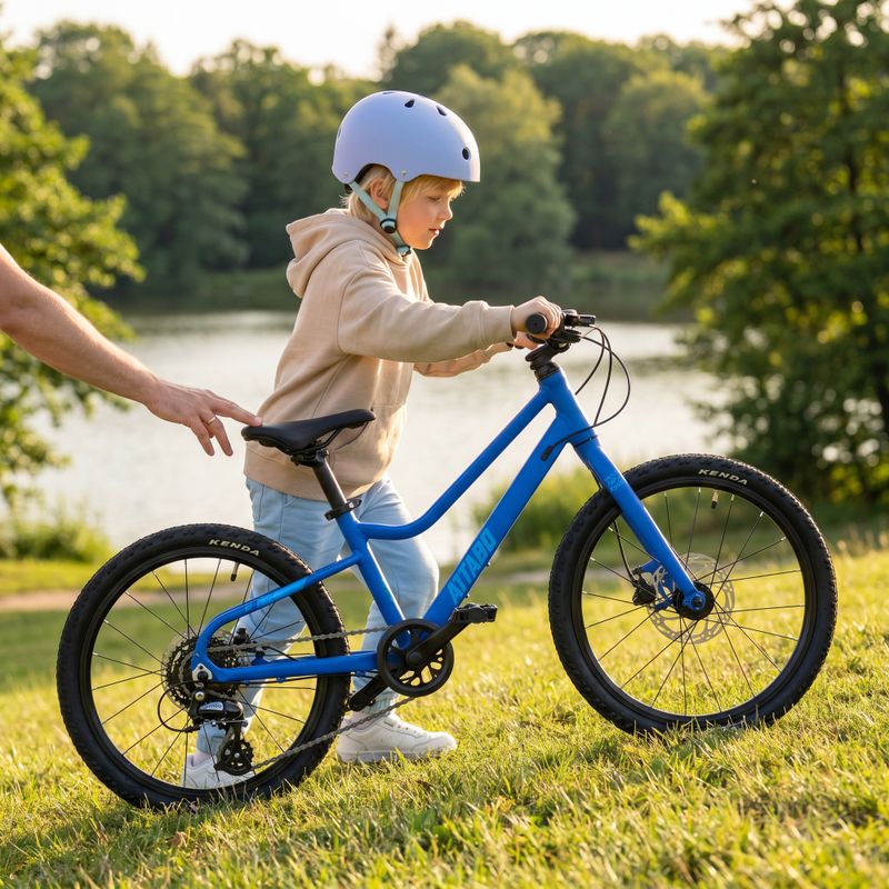Gyermekkerékpár ATTABO EASE 20" 8,4 kg Gen 2 blue 3
