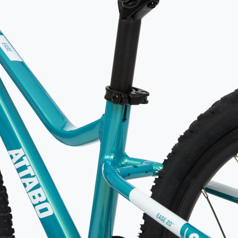 Gyermek kerékpár ATTABO EASE 20" 8,8 kg Gen 2 turquoise 15