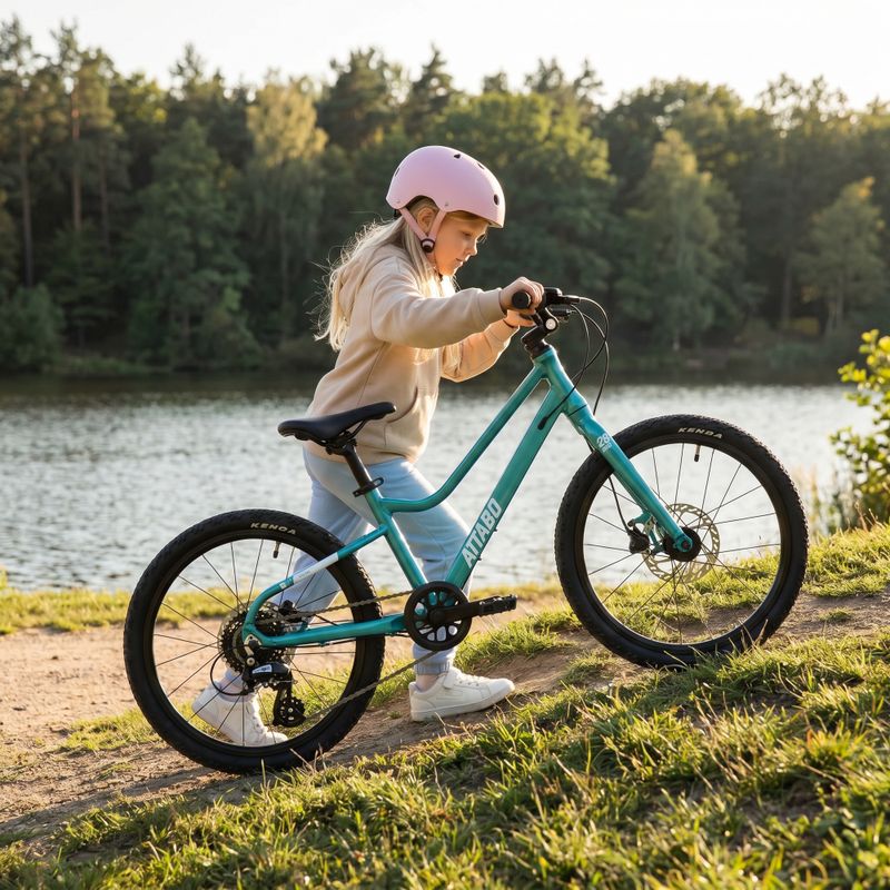 Gyermekkerékpár ATTABO EASE 20" 8,4 kg Gen 2 turquoise 3