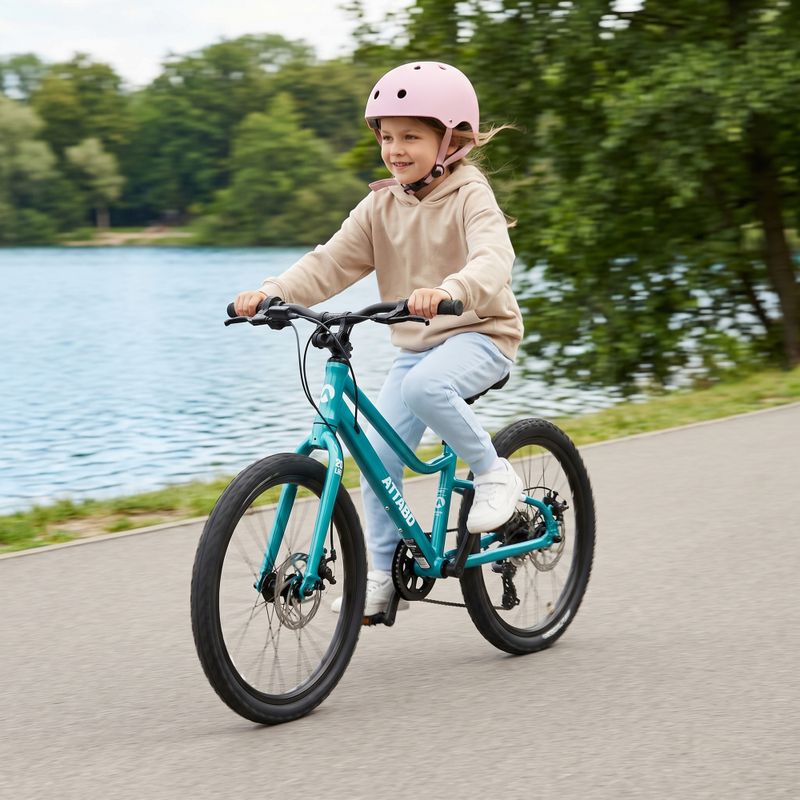 Gyermek kerékpár ATTABO EASE 20" 8,8 kg Gen 2 turquoise 4