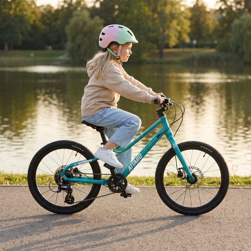 Gyermek kerékpár ATTABO EASE 20" 8,8 kg Gen 2 turquoise 6