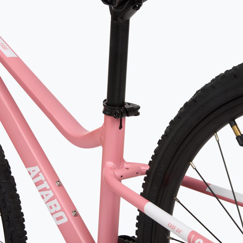 Gyermekkerékpár ATTABO EASE 24" 9,2 kg Gen 2 pink 10