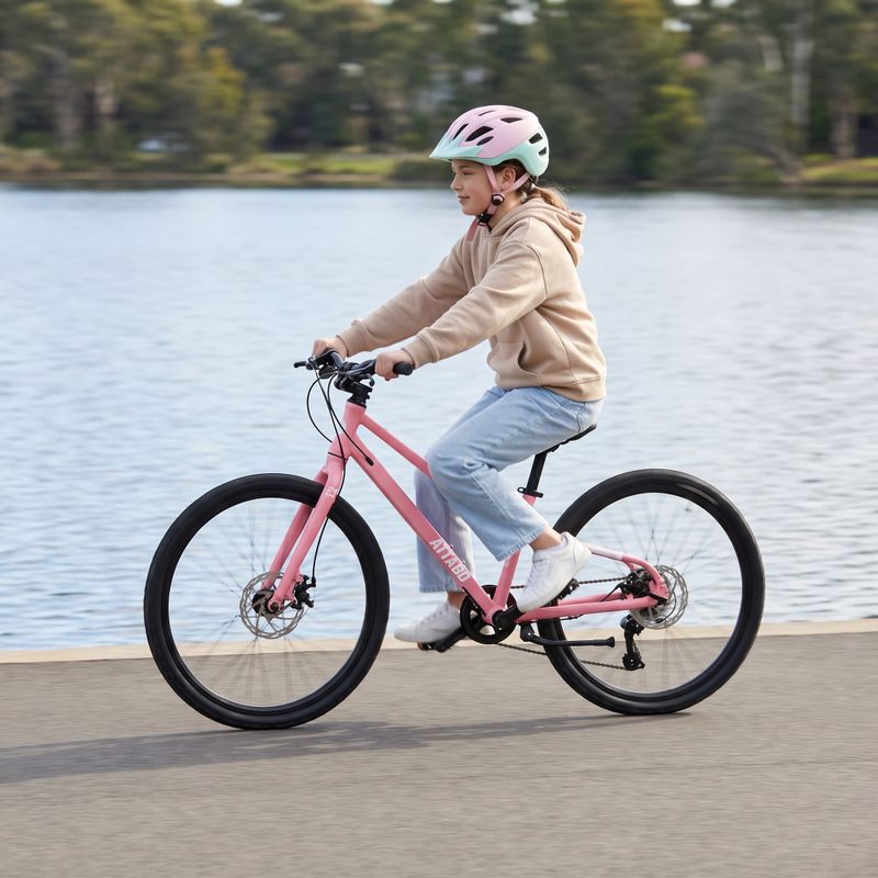 Gyermekkerékpár ATTABO EASE 24" 9,2 kg Gen 2 pink 3