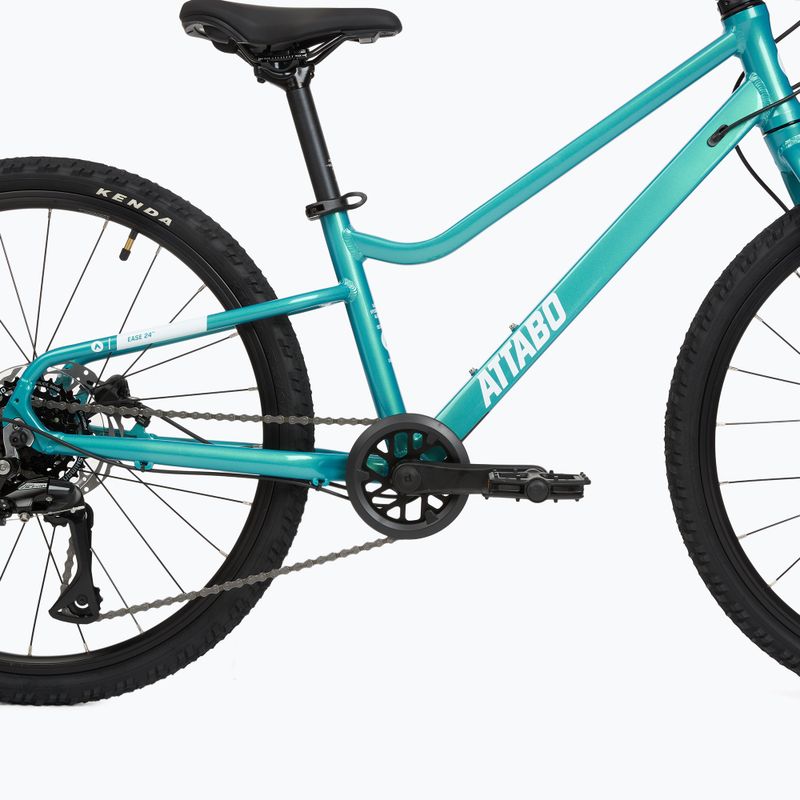Gyermek kerékpár ATTABO EASE 24" 9,6 kg Gen 2 turquoise 10