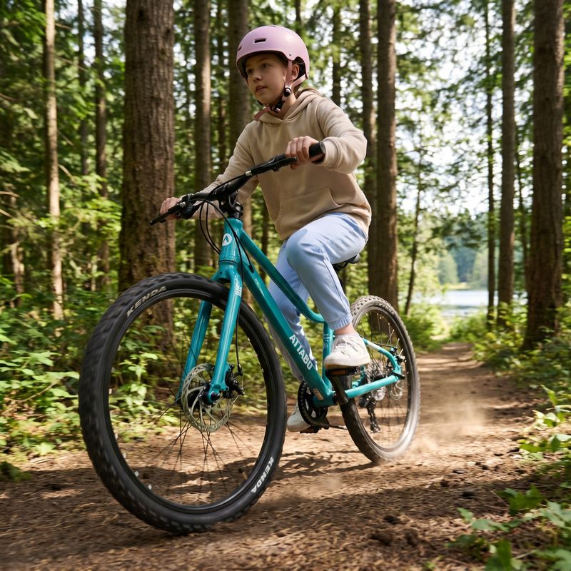 Gyermekkerékpár ATTABO EASE 24" 9,2 kg Gen 2 turquoise 3
