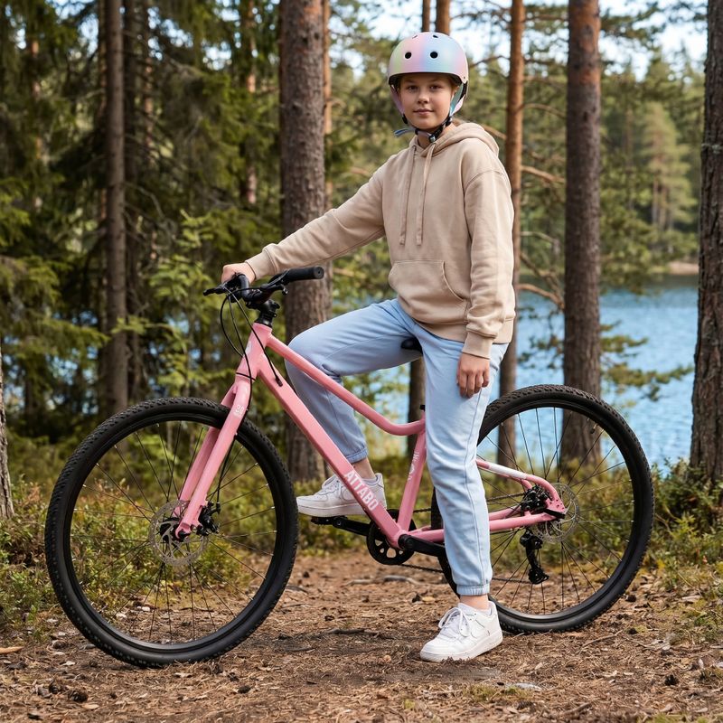 Gyermekkerékpár ATTABO EASE 26" 9,8 kg Gen 2 pink 5