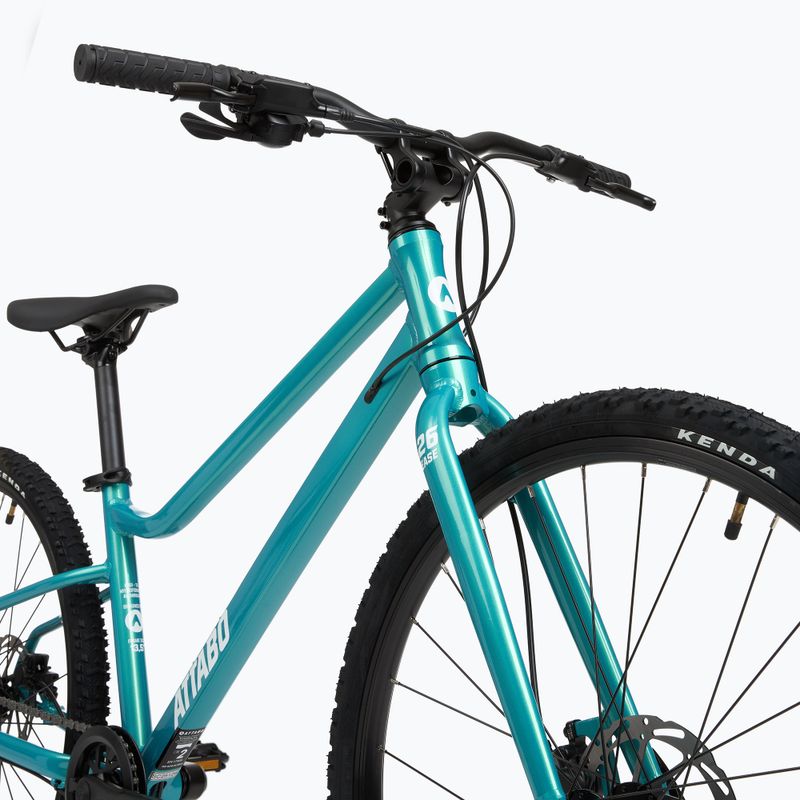 Gyermek kerékpár ATTABO EASE 26" 10,1 kg Gen 2 turquoise 9